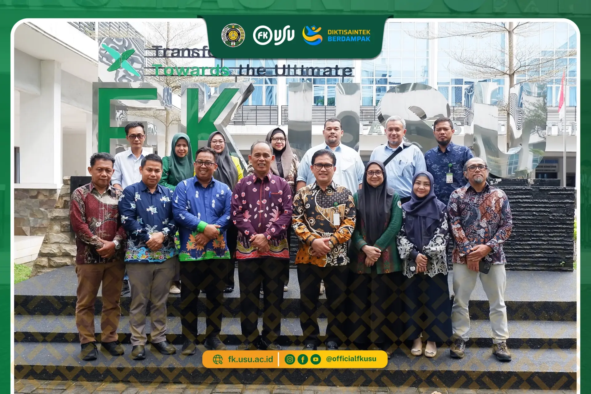 Faculty of Medicine Receives Visit from the Regent of Indragiri Hilir to Discuss Cooperation on Specialist Medical Education Programs